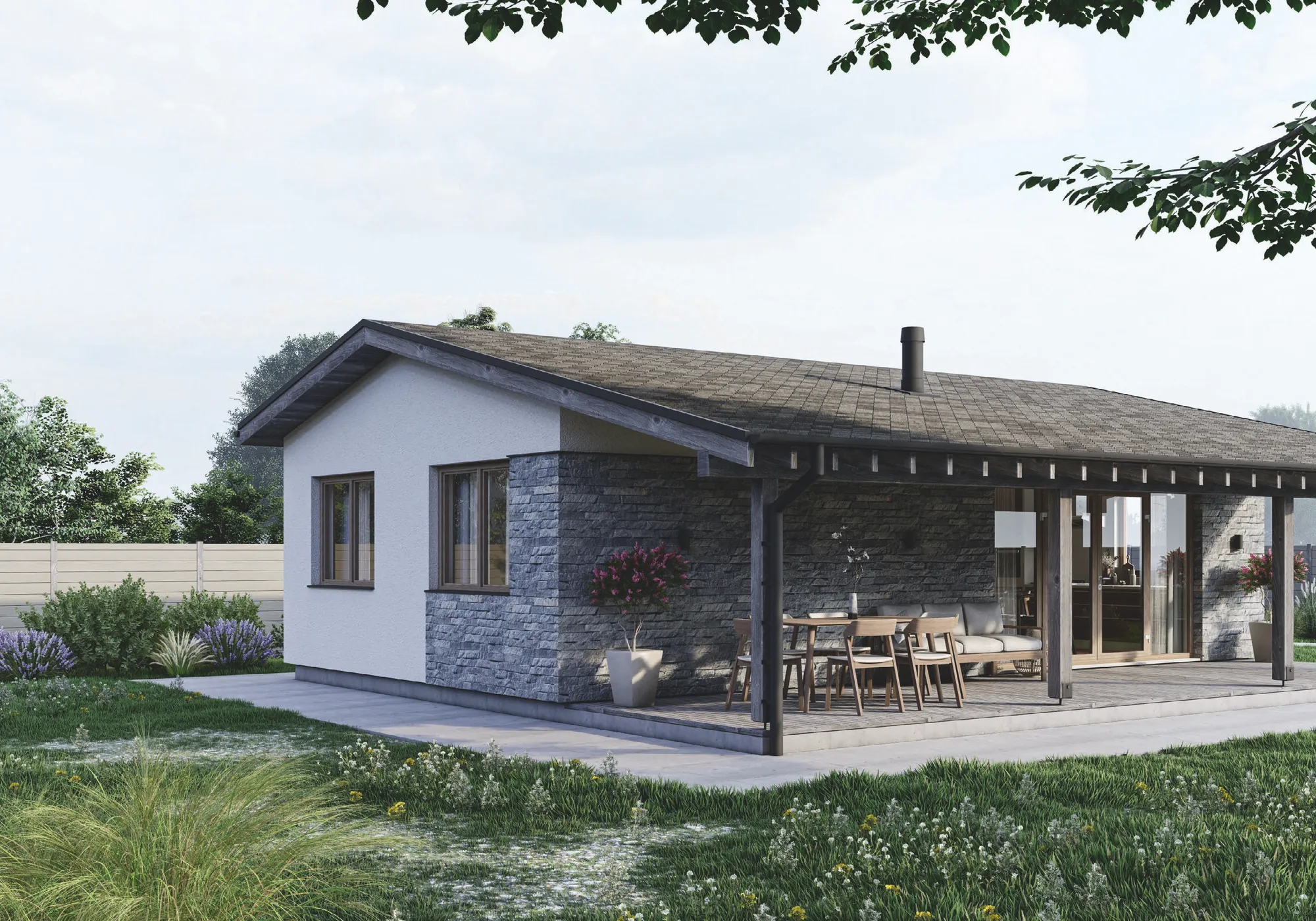 Bungalow 58 m²